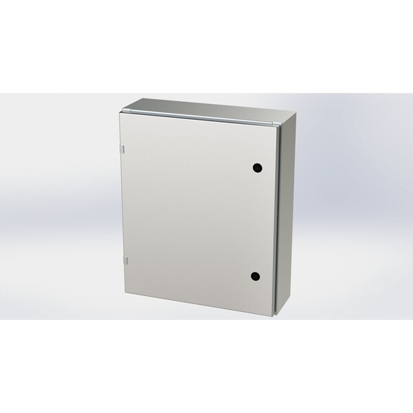 1/4 Turn Latch Electrical Enclosures, 24 in H, 6 in D, 20 in W, NEMA 3R, 4, 4X, 12, 13